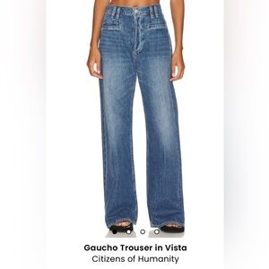 NWT Citizens Of Humanity Gaucho Trouser Vista Jeans (31)